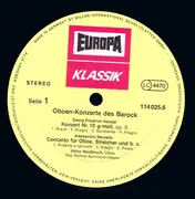 LP - Das Wührer-Kammerorchester , Heinz Nordbruch - Oboen-Konzerte Des Barock