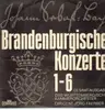 LP - Das Württembergische Kammerorchester unter Jörg Faerber - Bach - Die Brandenburgischen Konzerte - Gatefold
