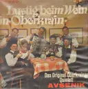 LP - Das Original Oberkrainer Quintett Avsenik - Lustig Beim Wein In Oberkrain