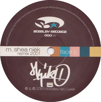 Da Specimen - M Shea Niek (Remixes)
