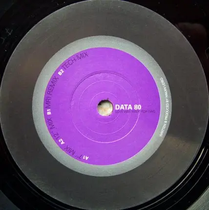 Data 80 - Love Was Made For Two (Remixes)