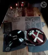 Double LP - Dauþuz - Vom Schwarzen Schmied - Bergkgesænge - Brown Marble Colored Vinyl, LTD ED