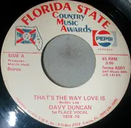 Davy Duncan - That's The Way Love Is