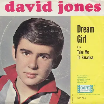 Davy Jones - Dream Girl