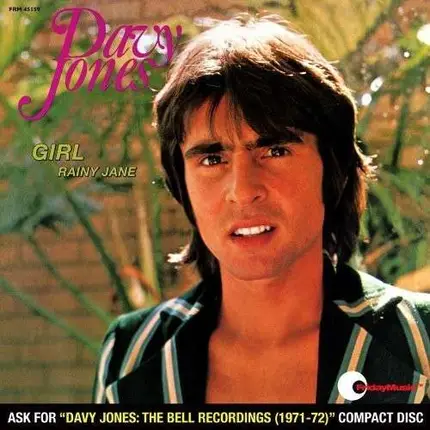 DAVY JONES - GIRL/RAINY DAY