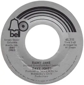 Davy Jones - Rainy Jane / Welcome To My Love