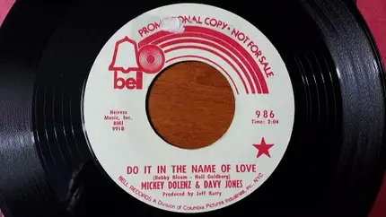 Davy Jones & Micky Dolenz - Do It In The Name Of Love
