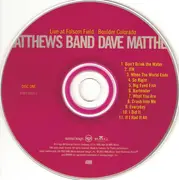 Double CD - Dave Matthews Band - Live At Folsom Field   Boulder Colorado