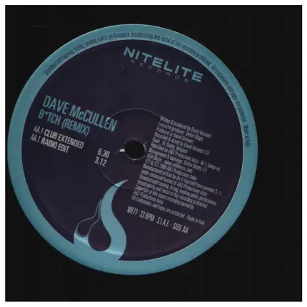 Dave McCullen - Btch (Remix)