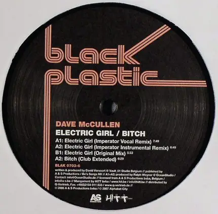 Dave McCullen - Electric Girl / Bitch