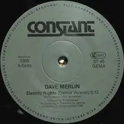 12inch Vinyl Single - Dave Merlin - Electric Nights