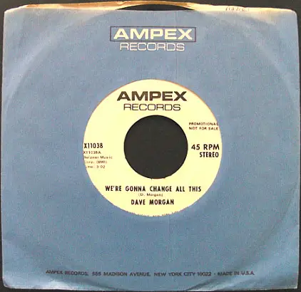 Dave Morgan - We're Gonna Change All This
