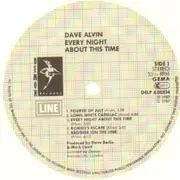 LP - Dave Alvin - Every Night About This Time - White Vinyl