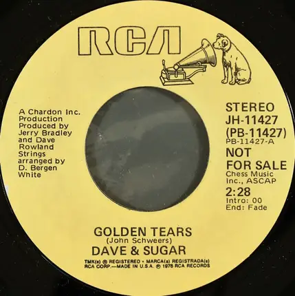 Dave And Sugar - Golden Tears