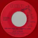 7inch Vinyl Single - Dave And Sugar - New York Wine And Tennessee Shine - Red