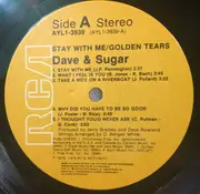 LP - Dave And Sugar - Stay With Me/Golden Tears
