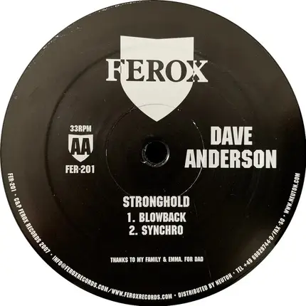Dave Anderson - Stronghold