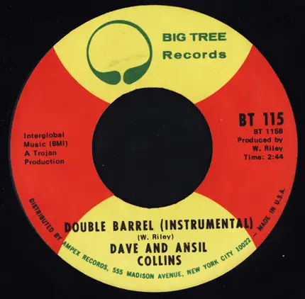Dave & Ansel Collins - Double Barrel