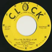 Dave 'Baby' Cortez - Its A Sin To Tell A Lie / Piano Shuffle