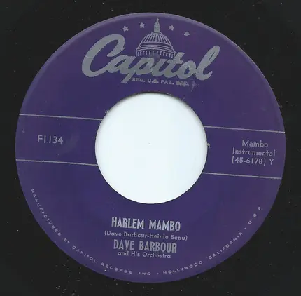Dave Barbour Orchestra - Harlem Mambo / Guitar Mambo