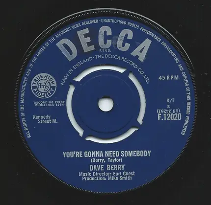 Dave Berry - One Heart Between Two