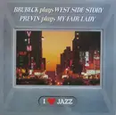 LP - Dave Brubeck / André Previn - Brubeck Plays West Side Story / Previn Plays My Fair Lady
