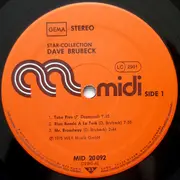 LP - Dave Brubeck - Star-Collection