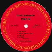 LP - Dave Brubeck - Time In