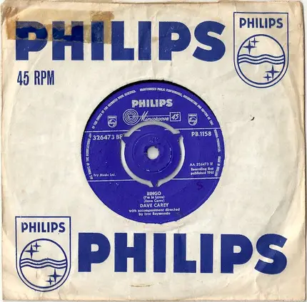 Dave Carey - Bingo (I'm In Love)