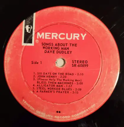Dave Dudley - Songs About the Working Man
