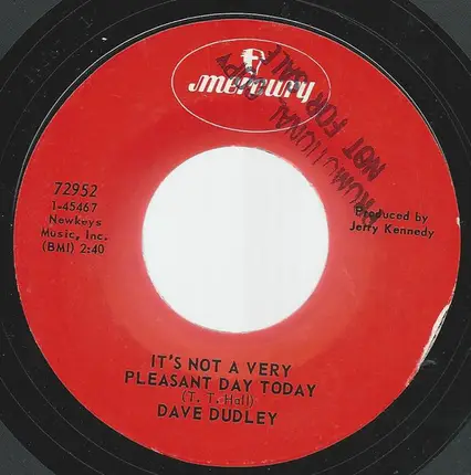 Dave Dudley - George (And The North Woods)