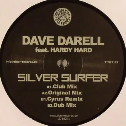 Dave Darell Feat. Hardy Hard - Silver Surfer