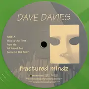 Double LP - Dave Davies - Fractured Mindz - Green vinyls
