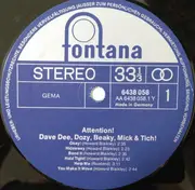 LP - Dave Dee, Dozy, Beaky, Mick & Tich - Attention! Dave Dee, Dozy, Beaky, Mick & Tich