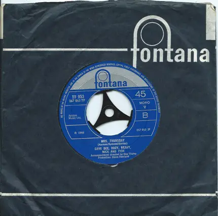 Dave Dee, Dozy, Beaky, Mick & Tich - Last Night In Soho