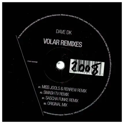 Dave DK - Volar Remixes