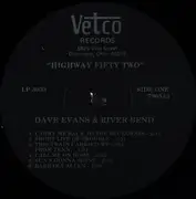 LP - Dave Evans And River Bend - Dave Evans And The River Bend