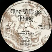 LP - Dave Evans - The Words In Between - UK 1st Press