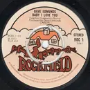 7inch Vinyl Single - Dave Edmunds - Baby I Love You - Push-out Centre