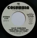 7inch Vinyl Single - Dave Edmunds - From Small Things (Big Things One Day Come)