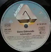 LP - Dave Edmunds - Information