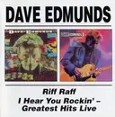 CD - Dave Edmunds - Riff Raff / I Hear You Rockin' - Greatest Hits Live