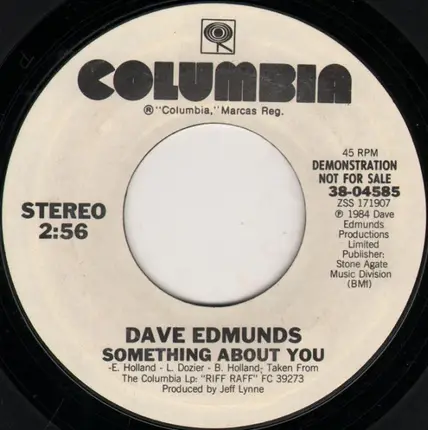 Dave Edmunds - Something About You