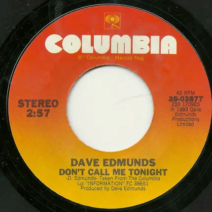 Dave Edmunds - Slipping Away