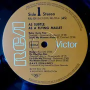 LP - Dave Edmunds - Subtle As A Flying Mallet