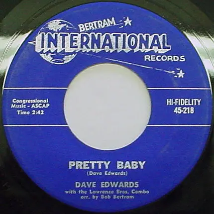 Dave Edwards - You're My Baby / Pretty Baby