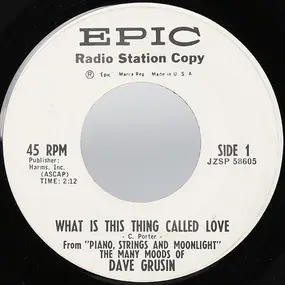 Dave Grusin - What Is This Thing Called Love