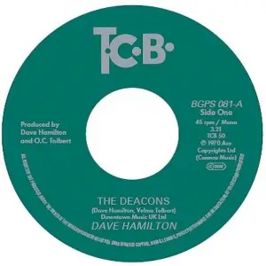 Dave Hamilton - the Deacons / Pisces Pace