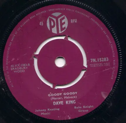 Dave King - Many A Wonderful Moment