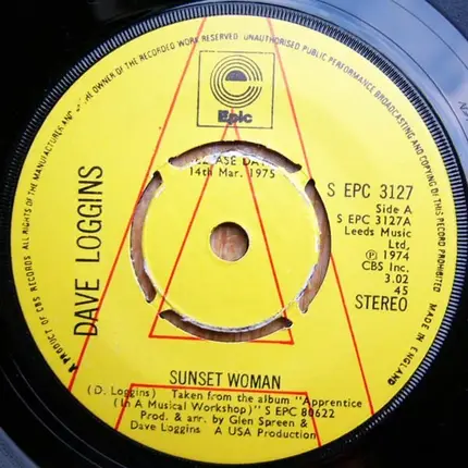 Dave Loggins - Sunset Woman
